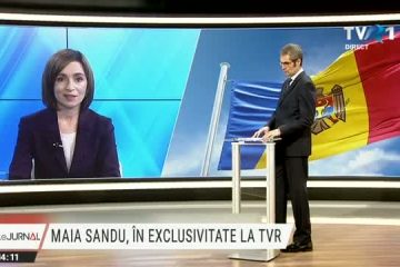 TVR: Interviu acordat în exclusivitate de preşedintele ales al Republicii Moldova, Maia Sandu