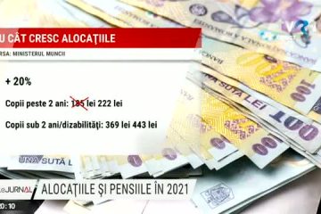 2021 vine cu mici creșteri de venituri pentru unii români