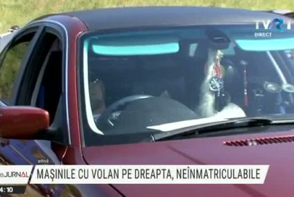 Mașinile cu volan pe dreapta nu mai pot fi înmatriculate în România