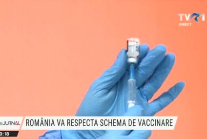 Dr. Valeriu Gheorghiță: România în momentul de față merge pe respectarea schemei de vaccinare așa cum este ea autorizată, doză inițială și rapelul la 21 sau 28 de zile
