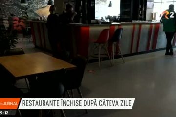Restaurantele, închise în Cluj-Napoca, la cinci zile de la redeschidere