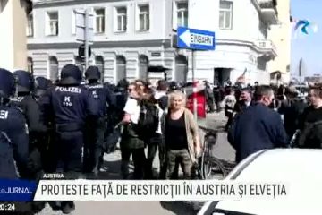 Proteste față de restricții în Austria și Viena