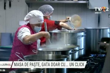 Masa de Paște, gata doar cu un click. Românii preferă să comande online mâncărurile tradiționale