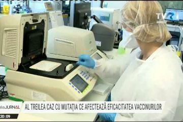 Al treilea caz în România cu mutația E484K care afectează eficacitatea vaccinurilor. Este nevoie ca măcar jumătate din populaţie să fie imunizată