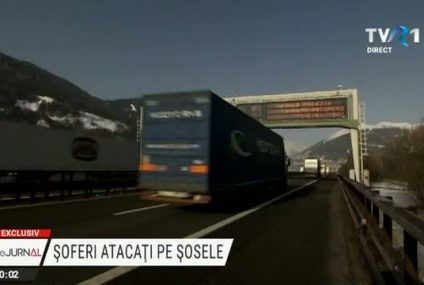 EXCLUSIV | Șoferii de tir români se tem pentru viața lor din cauza atacurilor hoților pe șoselele europene și cer măsuri de protecție. Mărturii în exclusivitate