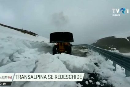 Transalpina se redeschide mai devreme. Din 15 iunie, turiștii ar putea circula pe cea mai înaltă șosea din România