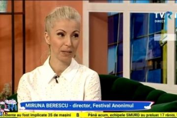 Miruna Berescu, despre misiunea Festivalului Anonimul: Oamenii să descopere că există și un alt tip de cinema, cu filme extrem de diverse, pe care nu le pot vedea într-un cinematograf sau la mall