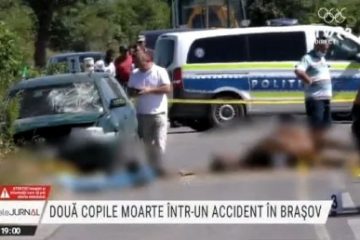 Accident grav în județul Braşov: Doi copii au murit și trei adulți au fost răniți