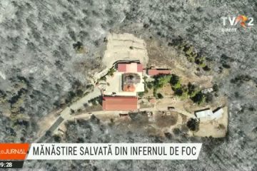 GRECIA Pompierii români au reușit să salveze o mănăstire de maici din regiunea Attica, deși totul în jur a ars. A fost cea mai dificilă intervenție