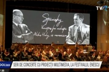 Seri de concerte cu proiecţii multimedia regizate de Carmen Lidia Vidu şi Nona Ciobanu, la Festivalul Enescu