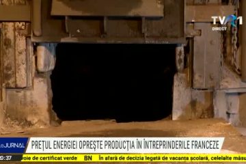Prețul energiei electrice oprește producția în întreprinderile franceze