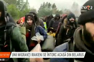 Unii migranți irakieni se întorc acasă din Belarus. Alte mii au rămas captivi în păduri la frontiera cu Polonia, iar un bebeluș a murit de frig