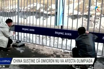 Autoritățile chineze susțin că sunt pregătite pentru organizarea JO de Iarnă din Beijing și că Omicron nu va afecta Olimpiada