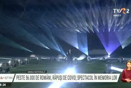 Concert-maraton la Arena Națională, în memoria victimelor pandemiei de coronavirus. Scaunele sunt goale