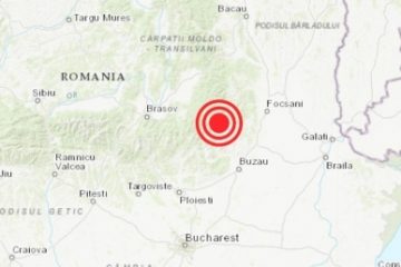 Cutremur de 3,6 grade în Buzău