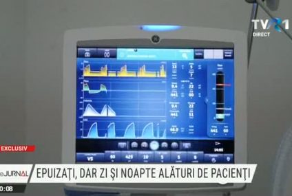 Epuizați, dar zi și noapte alături de pacienți | Un reportaj din inima secţiei ATI a Spitalului Victor Babeş din Timişoara