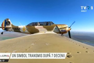 Un simbol transmis după șapte decenii. O icoană a Sfântului Ilie a ajuns la piloții români de F16, de la un veteran