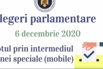 Parlamentare 2020. AEP pune la dispoziţie materiale de informare despre votarea prin intermediul urnei mobile