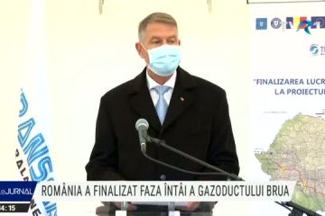 Caraș-Severin: Au fost finalizate lucrările la prima fază a gazoductului BRUA. Iohannis: România are atuuri veritabile pentru a deveni un important jucător în regiune pe piața gazelor