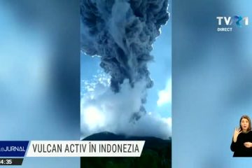 Panică în Indonezia după erupția vulcanului Lewotolo