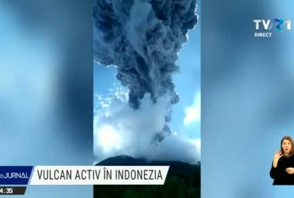 Panică în Indonezia după erupția vulcanului Lewotolo