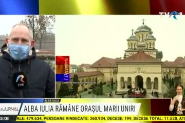 #NOISUNTEMROMANIA Manifestări restrânse de Ziua Națională în orașul Marii Uniri. Carantina a fost prelungită la Alba Iulia. Ceremonial militar la Buzău