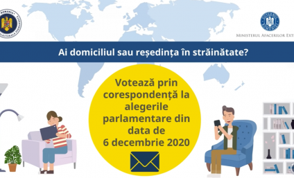 Parlamentare 2020. Peste 39.000 de români din diaspora votează prin corespondenţă. 3 decembrie e ultimul termen de primire a plicurilor