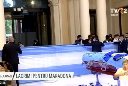 Diego Maradona a fost înmormântat la Buenos Aires, în cadrul unei ceremonii private