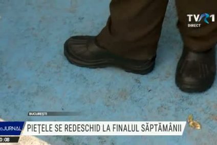 Piețele se redeschid la finalul săptămânii. Vânzătoare: Stăm și tremurăm și așteptăm să vină un client ca să vindem de un leu