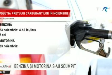 S-au scumpit carburanții. Prețul benzinei a urcat în noiembrie la cel mai înalt nivel de la începutul pandemiei