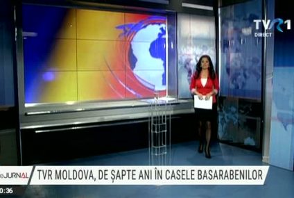 TVR Moldova, de 7 ani în casele basarabenilor. TVR Internațional conectează românii de pretutindeni cu țara de 25 de ani