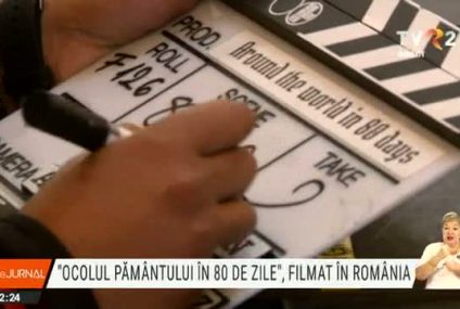 „Ocolul pământului în 80 de zile”, filmat la Ploiești