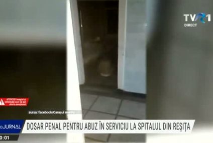 Doar penal pentru abuz în serviciu la Spitalul de Urgenţă din Reşiţa, după apariția imaginilor cu pacienți diagnosticați cu COVID-19 care stau dezbrăcați pe holuri, în mizerie