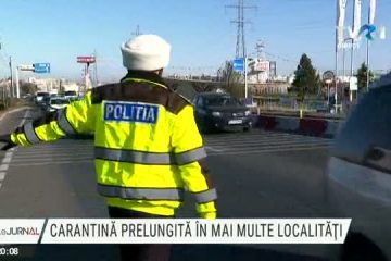 Carantină prelungită în mai multe localități din țară