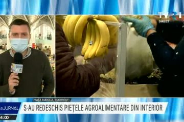 S-au redeschis piețele agroalimentare din interior, după o lună de restricții