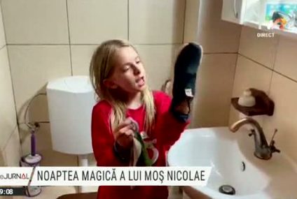 Noaptea magică a lui Moș Nicolae. Ghete cu… distanțare pentru Moș Crăciun