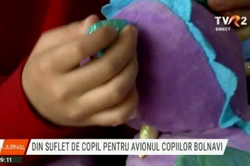 Și-au donat alocația, banii de pe limonadă și de la Zâna Măseluță pentru o ambulanță aeriană care să trane copiii bolnavi la tratament în străinătate