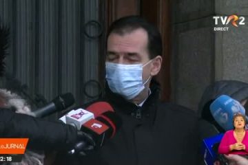 Ludovic Orban, despre demisie: Am considerat că e un gest de onoare și de demnitate