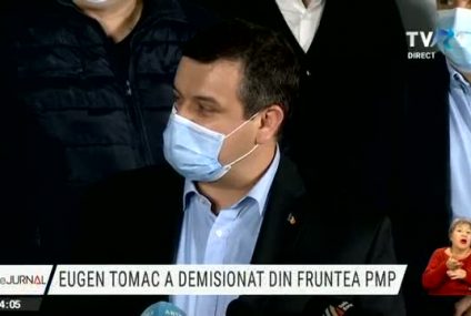 Eugen Tomac demisionează din funcția de președinte al PMP