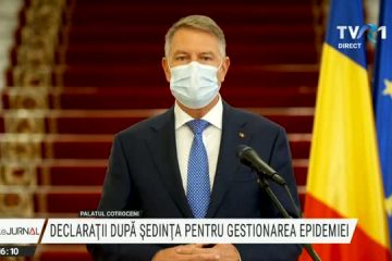Iohannis: E absolută nevoie de concentrare maximă pe gestionarea pandemiei. În câteva zile – se vor livra 300 de ventilatoare, în mai puțin de o săptămână – va veni prima tranșă din cele 3 milioane de teste rapide