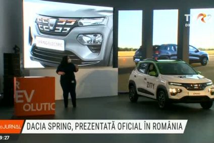 Dacia Spring va fi disponibilă pentru publicul larg din septembrie 2021