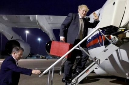 Întrevedere premierul britanic Boris Johnson – preşedintele Comisiei Europene Ursula von der Leyen, la Bruxelles