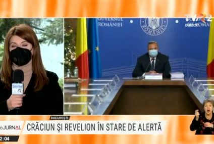 Guvernul a aprobat prelungirea stării de alertă cu 30 de zile, din 14 decembrie