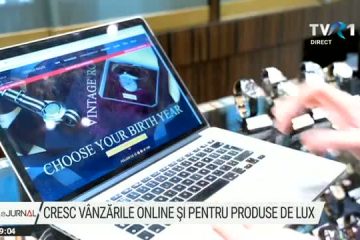 Cresc vânzările online și pentru produsele de lux