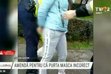 Atenționată să poarte masca corect, o femeie din Oradea a început să-i înjure pe polițiști. Ea a fost amendată pentru nepurtarea măștii și tulburarea liniștii publice