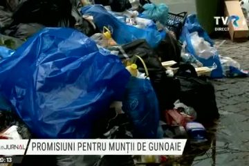 Promisiuni pentru ridicarea munților de gunoaie din Sectorul 1 al Capitalei