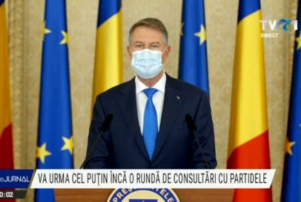 Președintele Iohannis, după consultările cu partidele: Nu sunt încă întrunite condițiile pentru desemnarea unui candidat pentru a forma un nou guvern. Convoc noul Parlament pentru 21 decembrie