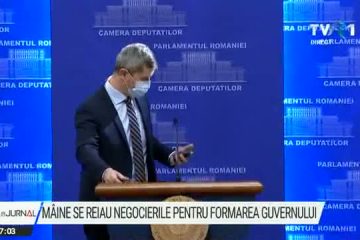 Negocierile pentru formarea coaliției de guvernare se reiau mâine