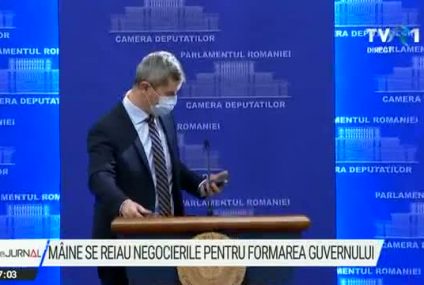 Negocierile pentru formarea coaliției de guvernare se reiau mâine