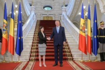 Preşedintele Klaus Iohannis merge la Chişinău la sfârşitul acestui an, anunță președintele ales al Republicii Moldova, Maia Sandu
